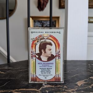 Neil Diamond Classics The Early Years Cassette Tape Vintage 1983 Canadian CBS